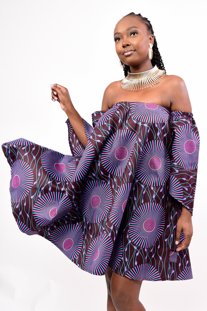 African Print Dress 