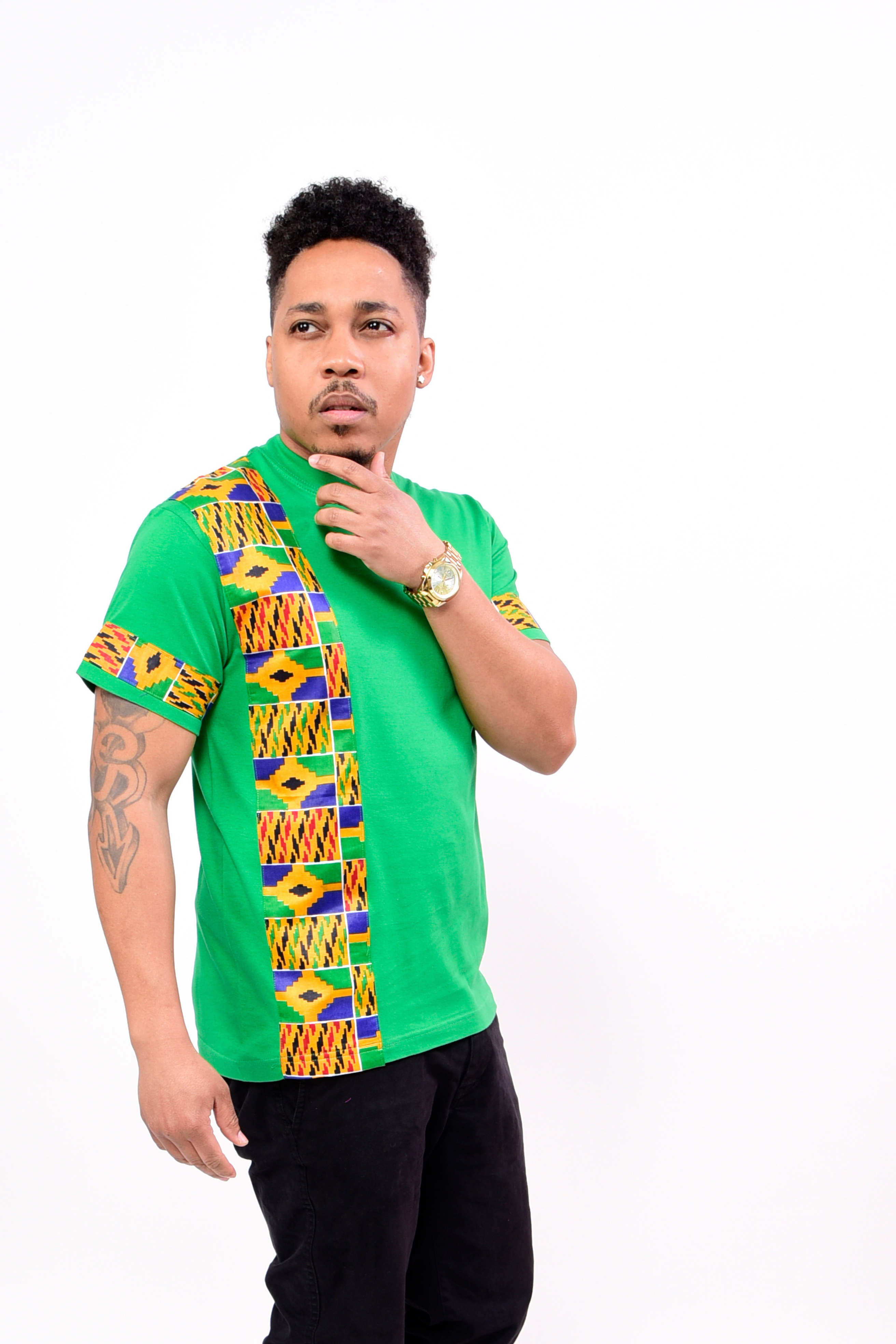 Olu Ankara Print T shirt